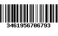 Código de Barras 3461956706793