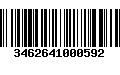 Código de Barras 3462641000592