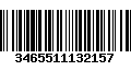 Código de Barras 3465511132157