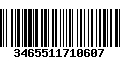 Código de Barras 3465511710607