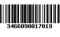 Código de Barras 3466090017019