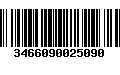 Código de Barras 3466090025090