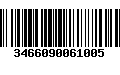 Código de Barras 3466090061005