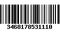 Código de Barras 3468178531110