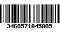 Código de Barras 3468571045085