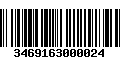 Código de Barras 3469163000024