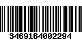 Código de Barras 3469164002294