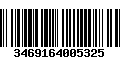 Código de Barras 3469164005325