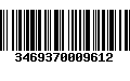 Código de Barras 3469370009612