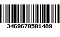 Código de Barras 3469670501489