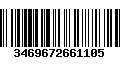 Código de Barras 3469672661105