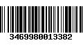 Código de Barras 3469980013382