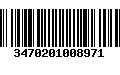 Código de Barras 3470201008971