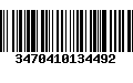 Código de Barras 3470410134492