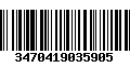 Código de Barras 3470419035905