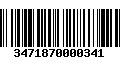 Código de Barras 3471870000341