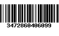 Código de Barras 3472860406099