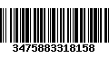 Código de Barras 3475883318158