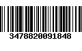 Código de Barras 3478820091848