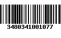 Código de Barras 3480341001077