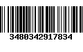 Código de Barras 3480342917834