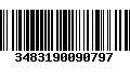 Código de Barras 3483190090797