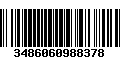 Código de Barras 3486060988378