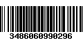 Código de Barras 3486060990296