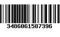 Código de Barras 3486061587396