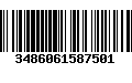 Código de Barras 3486061587501