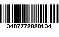 Código de Barras 3487772020134