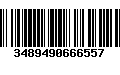 Código de Barras 3489490666557