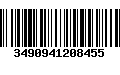 Código de Barras 3490941208455