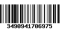 Código de Barras 3490941706975