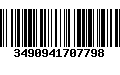 Código de Barras 3490941707798