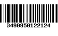 Código de Barras 3490950122124