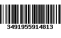 Código de Barras 3491955914813