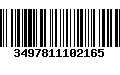 Código de Barras 3497811102165