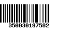 Código de Barras 350030197582