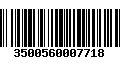 Código de Barras 3500560007718