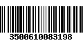 Código de Barras 3500610083198