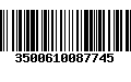 Código de Barras 3500610087745