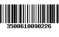 Código de Barras 3500610090226