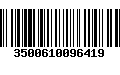 Código de Barras 3500610096419