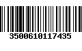 Código de Barras 3500610117435