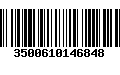 Código de Barras 3500610146848