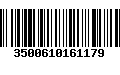 Código de Barras 3500610161179