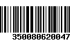 Código de Barras 350080620047