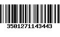 Código de Barras 3501271143443