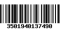 Código de Barras 3501940137490